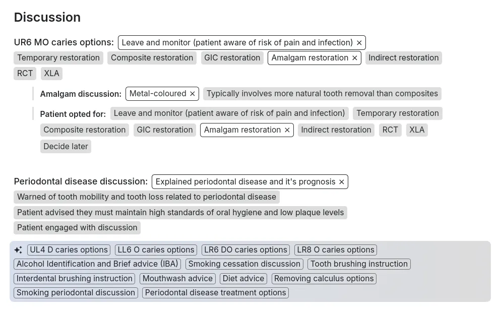 Discussion quickfill.