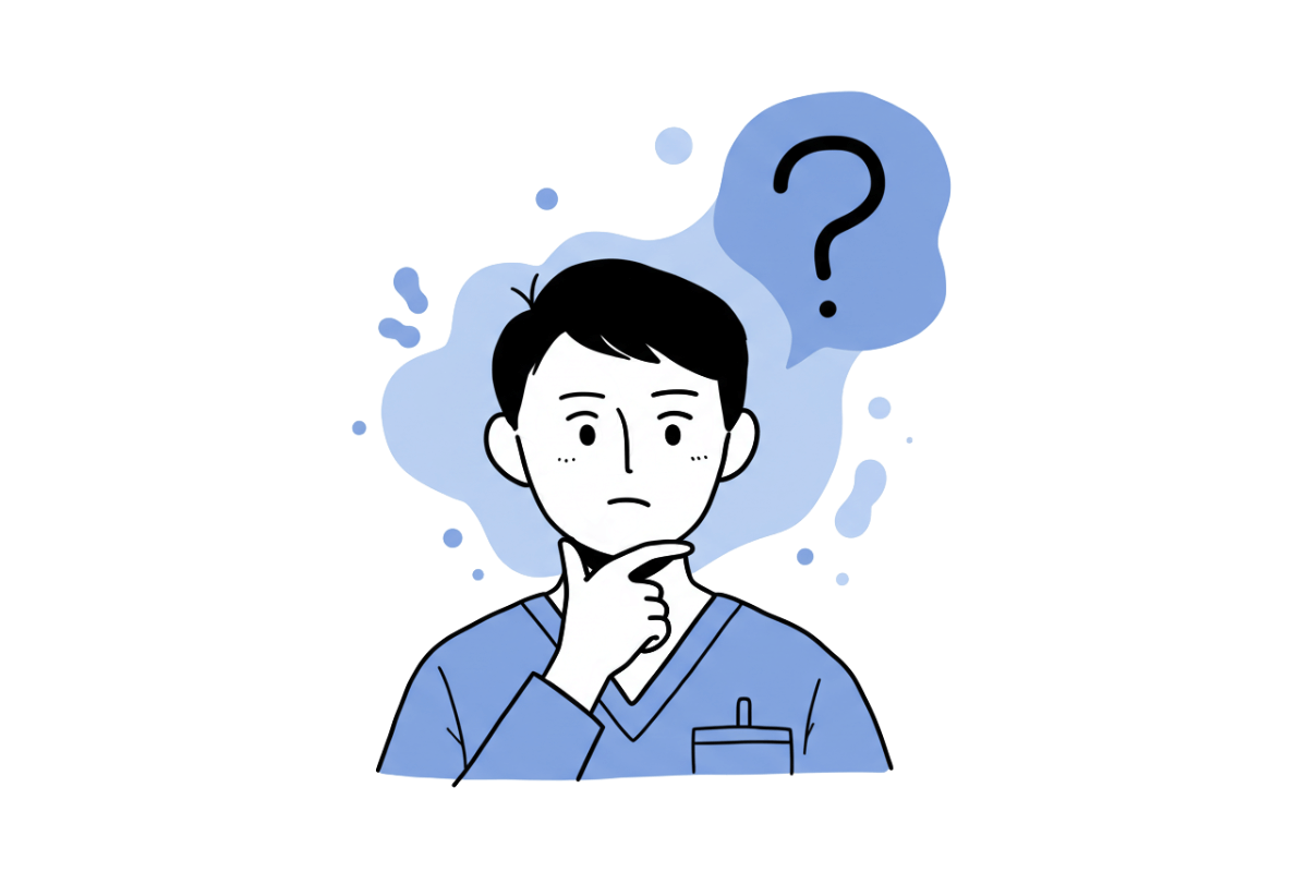Thinking figure